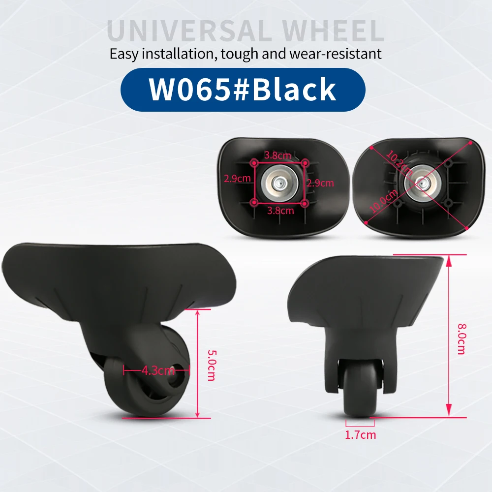 Hot sale s replacement luggage Compatible with Hangshedg A-03 trolley case caster business password box reinforcement durable