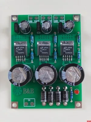 LT1963A high-speed low-noise three independent linear regulated power supply XMOS DAC |