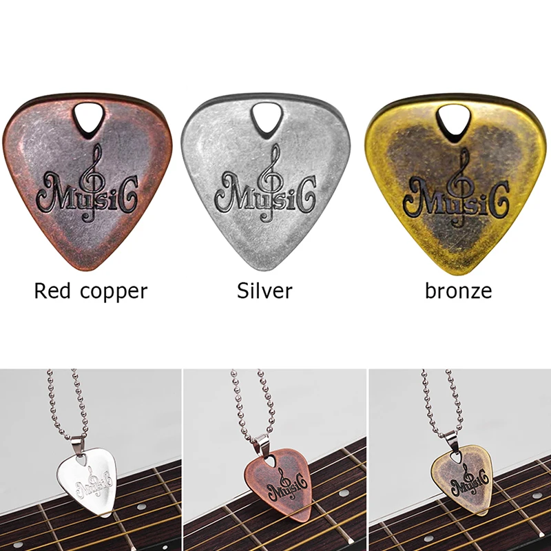 

MetaMetal Guitar Pick Zinc Alloy Pick Plectrum for Electric Guitar Musical Parts