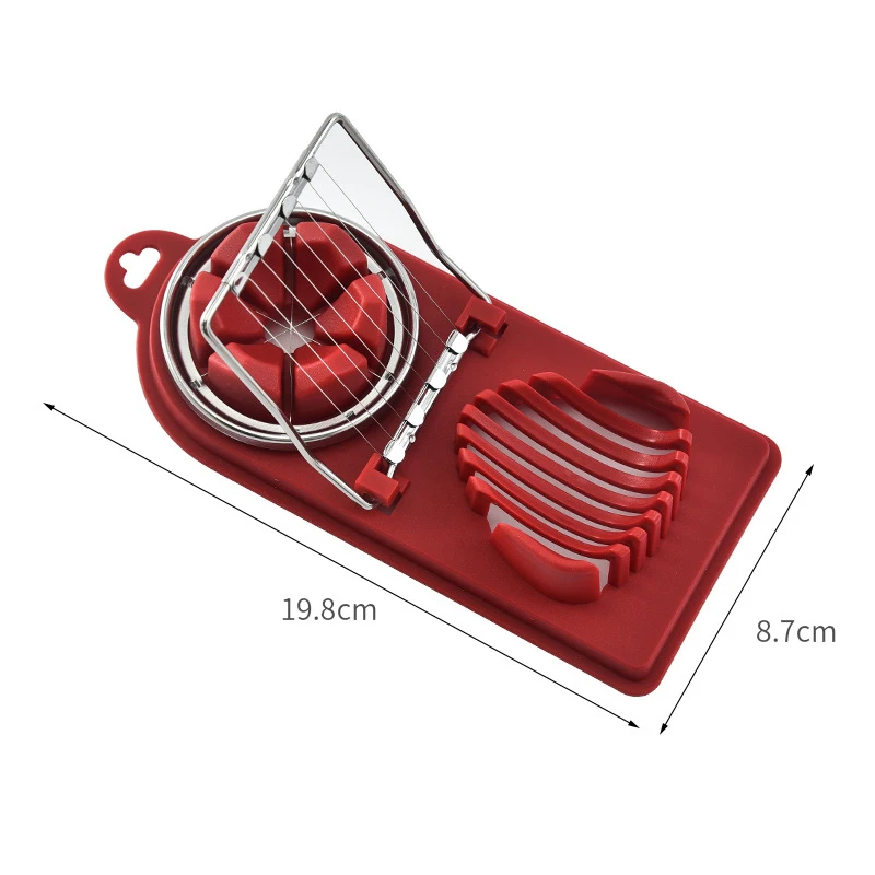 

Stainless Steel Wire Egg Slicer Kitchen Egg Slicers Cutter Multipurpose Wires Petal Shape Eggs Cutte Utility Kitchen Gadget