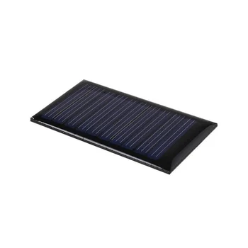 0.15W 5V Mini Solar Cell Polycrystalline Solar Panel Module DIY Solar Charger 53*30*3MM 100pcs Wholesale Free Shipping