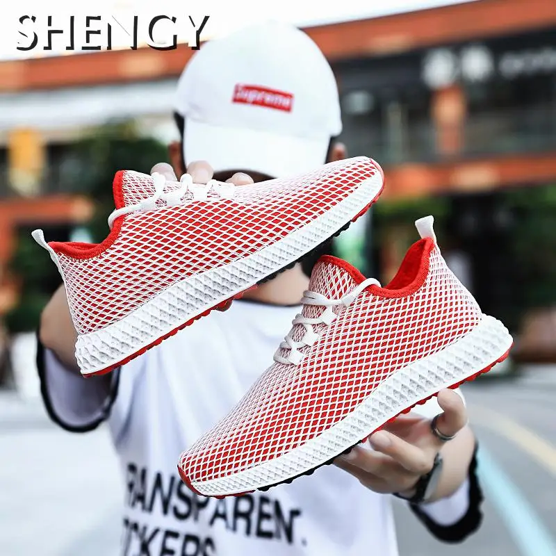 Мужские кроссовки для тенниса повседневная Летняя мужская обувь бега спортивная