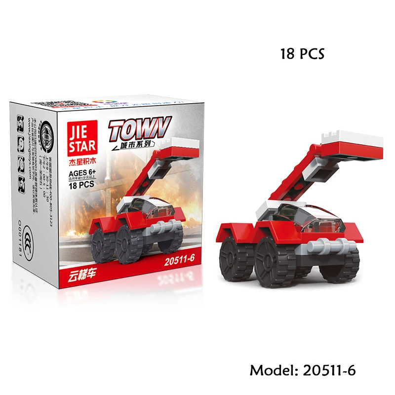 

Mini Transportation Tank Plane Car Educational Assembled Models Building Blocks Compatible Small Bricks Toys For Children's Gift