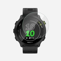 2PCS Tempered Glass Watch For Garmin Forerunner 158 Screen Protector Film For Fr158 Fr55 SmartWatch