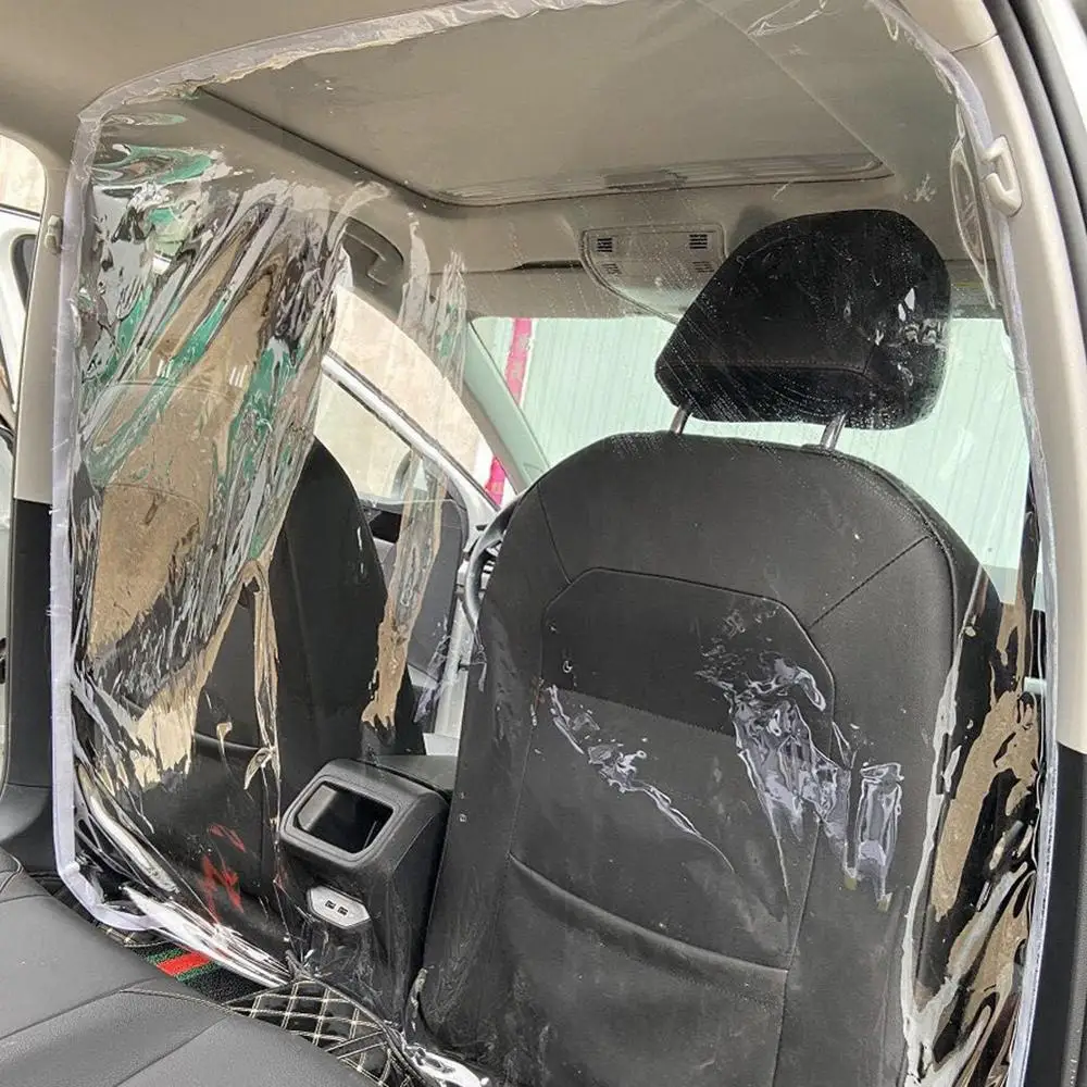 

Car Taxi Isolation Film Plastic Anti-Fog Full Surround Protective Cover Net Cab Front and Rear Row PVC Film For car Cockpit