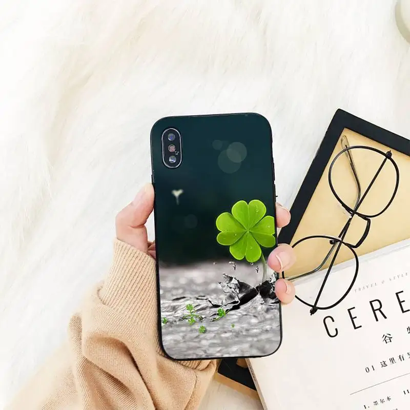 

Clover Phone Case For iPhone 11 8 7 6 6S Plus X XS MAX 5 5S se 2020 11 12pro max iphone xr case