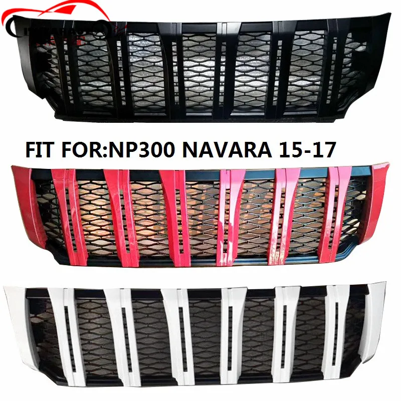 Передняя решетка Гонки CITYCARAUTO высокого качества гриля Подходит для nissan NAVARA NP300