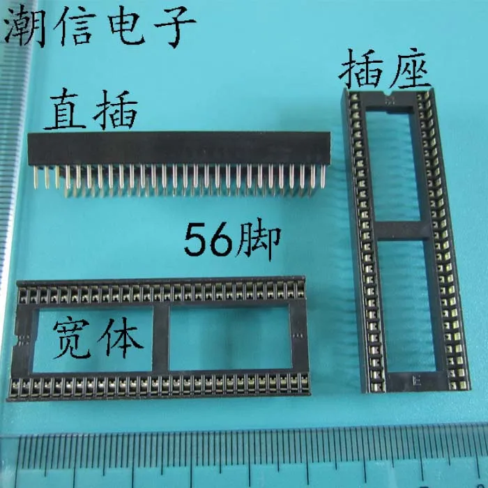 

Встроенная розетка 10cps, 56 контактов, разъем IC, 56 P