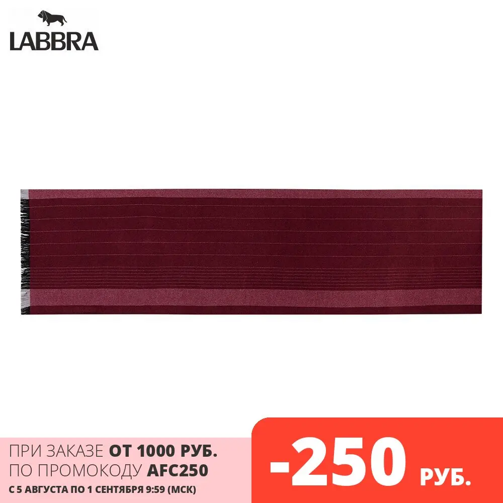 Шарф Labbra мужской шелк+виск 30х180 LJG34 500| |