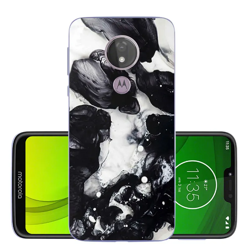 Силиконовый чехол для телефона Moto G7 выше XT1955 Power Ультратонкий Мягкий ТПУ 6 2 дюйма