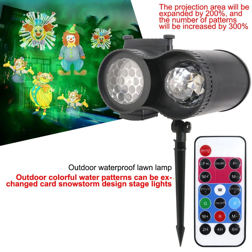 Рождественские прожекторы уличная Рождественская гирлянда 20 моделей светового