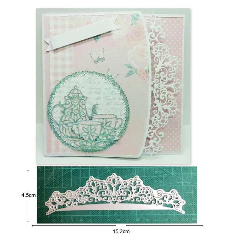 

Lace Strip Frame Metal Cutting Dies Cut Die Mold Decoration DIY Scrapbook dies Paper Craft Knife Mould Blade Punch Stencils Dies