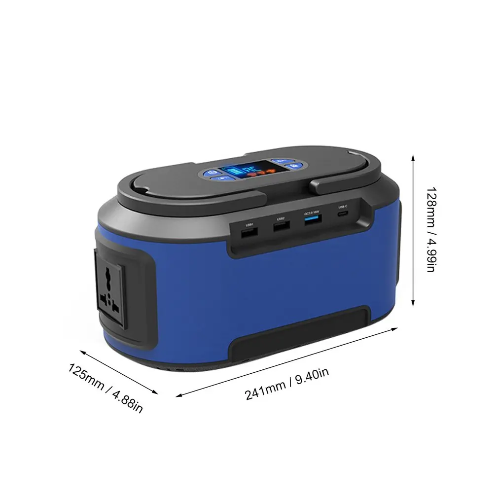 60000mAh портативный солнечный генератор инвертор UPS коробка для хранения энергии