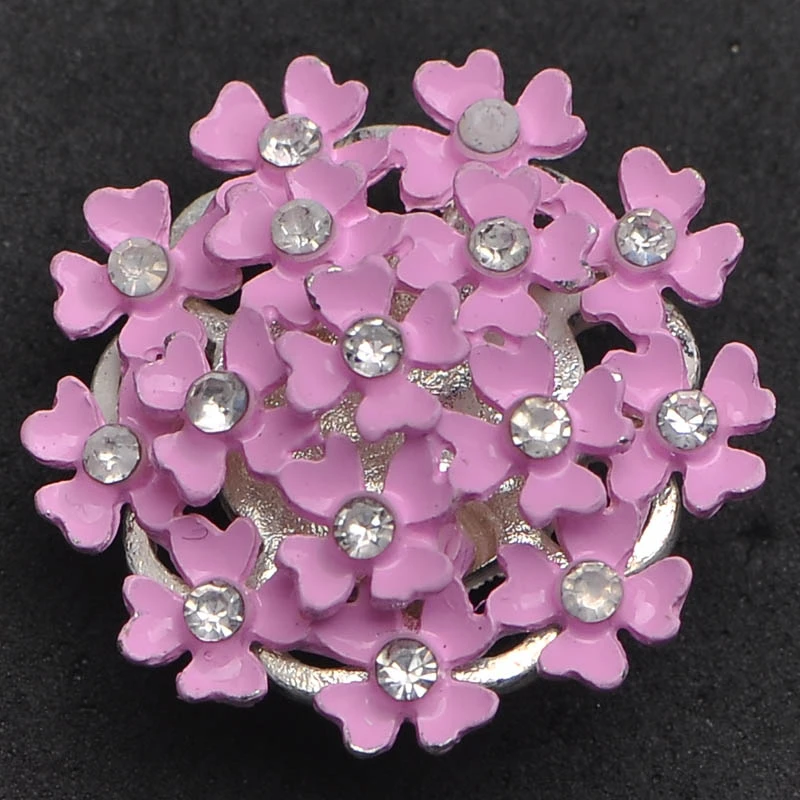 1PCS Croc Shoe charms Metal Pearl Button Shoes Decorations Garden Shoes Charm Accessories for Wristbands kids Party Xmas