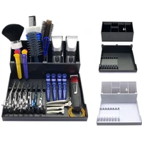 versatile salon hair styling tools organizer detachable hairdressing tool storage holder hair scissors storage tray