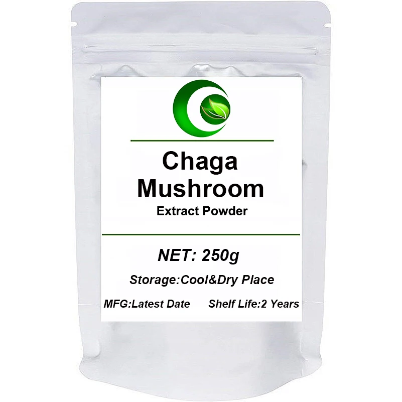 

Siberian Chaga Mushroom Extract Powder Wild Harvested Chaga Mushroom Chunks (Inonotus Obliquus) Boost Your Immunity and Energy