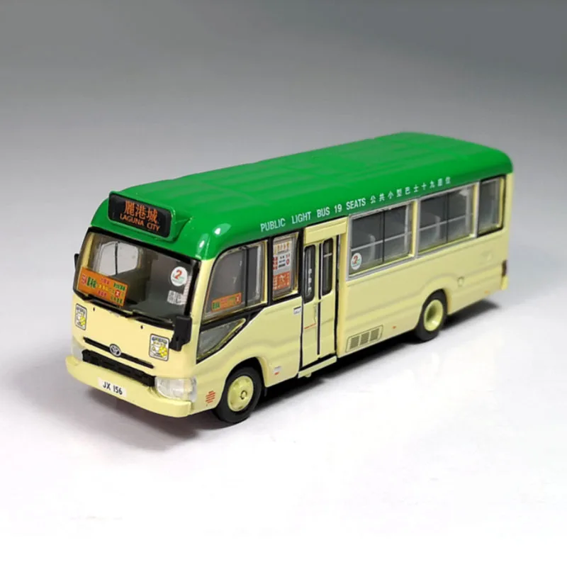 Масштаб 1/76 Hong Kong Bus Coaster B70 зеленый микроавтобус литые модели автомобилей из
