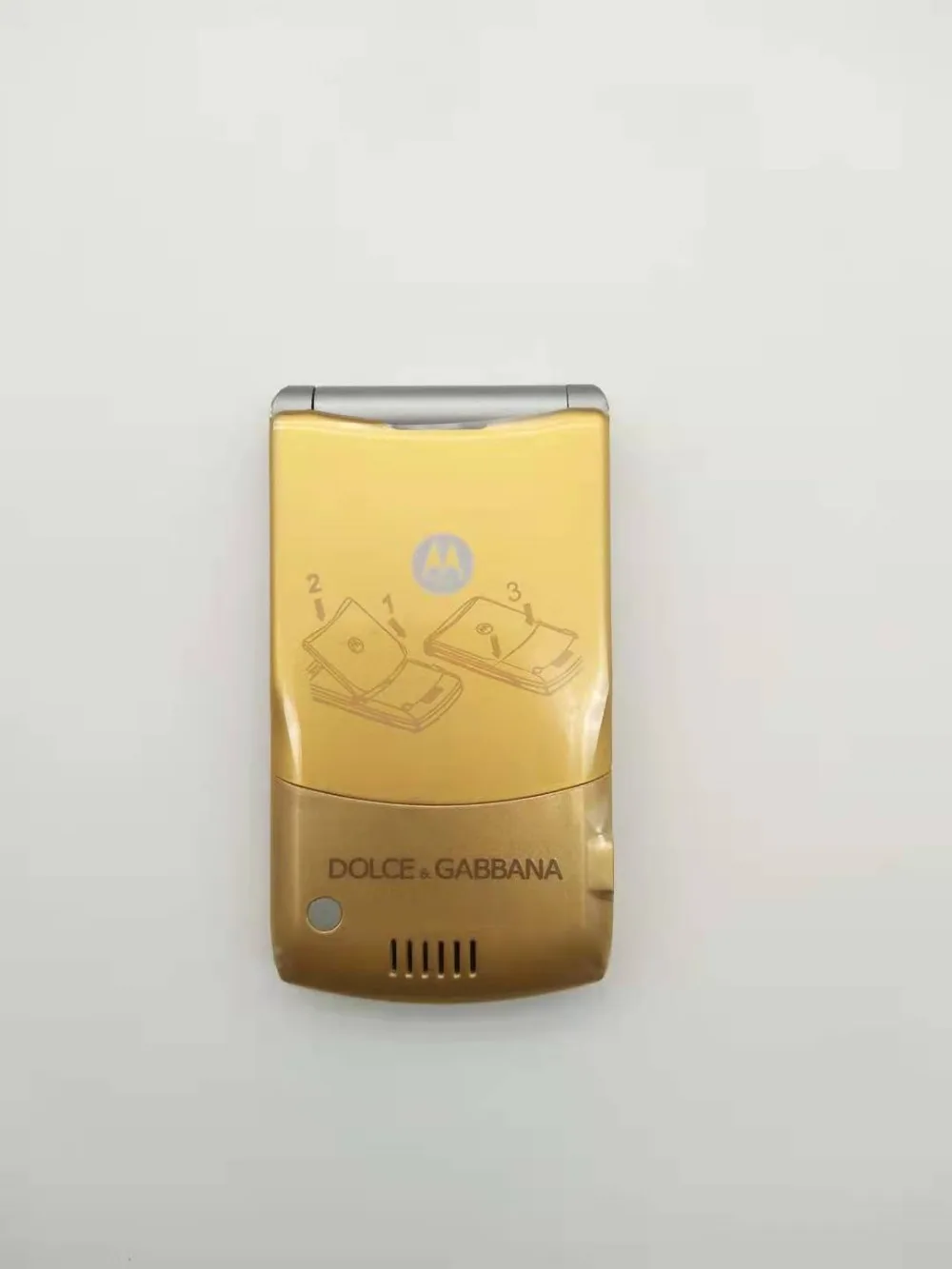 Motorola RAZR V3i разблокированный мобильный телефон GSM флип Bluetooth телефон один год гарантии