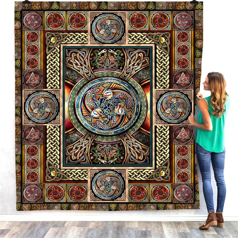 3D геометрическое стеганое одеяло с цифровым принтом модное летнее покрывала для