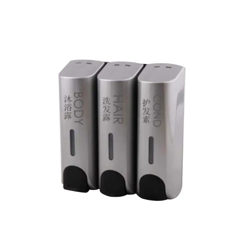 

Bathroom Single/Double/Triple Soap Dispenser Wall-mount Liquid Soap Container