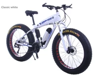 powerful 1000w 48v electric beach bicycle 26 inch fat tire mountain e bike with brushless motor super cool electric city bike