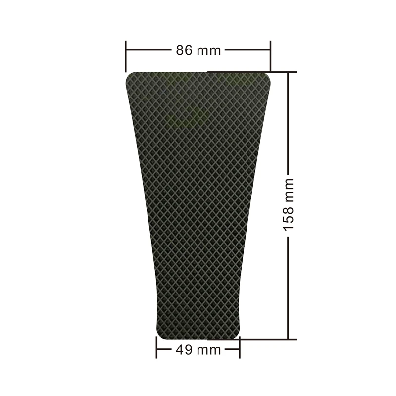 Прокладка для газового бака тяговые боковые захваты протектор 3 м клей Kawasaki KLE1000