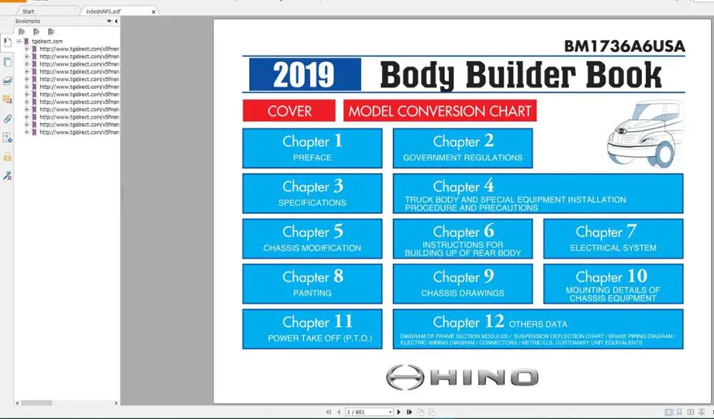 Hino Truck Workshop инструкции [2001-2019] DVD | Автомобили и мотоциклы