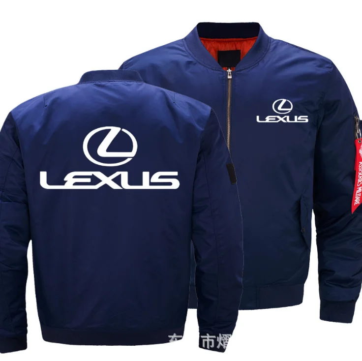 

2020NEW Mens Flying jacket Winter Warm Slim Pilot jacket Men For LEXUS Hip Hop Harajuku Mens jacket