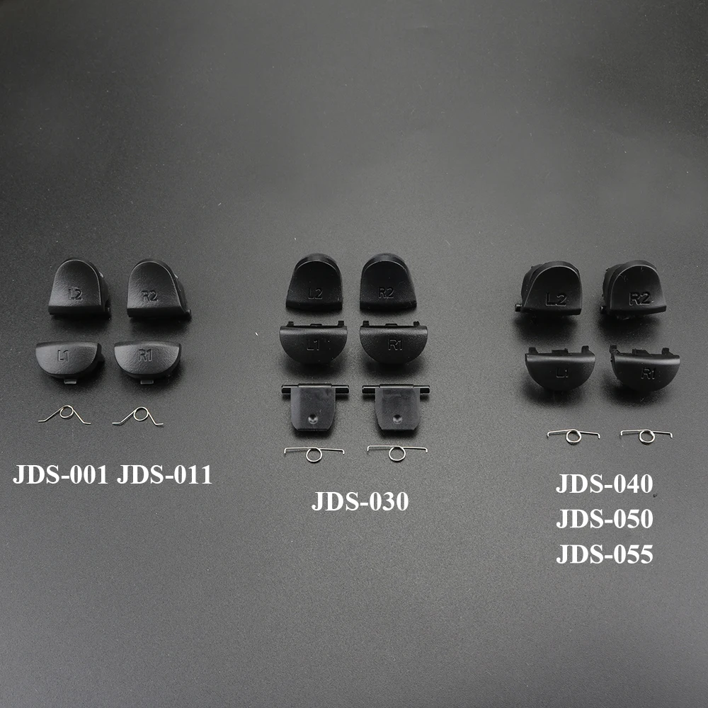 For PS4 Pro JDM-050 055 JDS 040 030 001 Repair R1L1R2L2 Trigger Buttons 3D analog Joysticks Thumb Sticks Conductive Rubber Film |