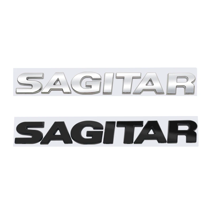 

Car ABS Letters Emblem Decoration Rear Trunk stickers For VW Volkswagen Sagitar Car styling