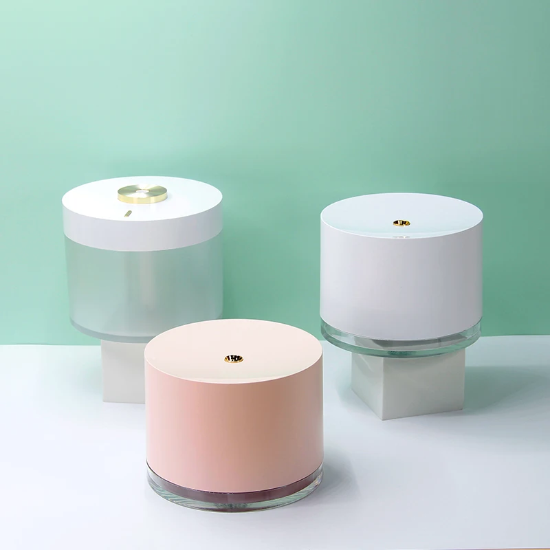 

Rechargeable Usb Portable Air Humidifier Wireless Electric Humidifiers Diffuser Cool Mist Maker Night Lamp Purification For Home