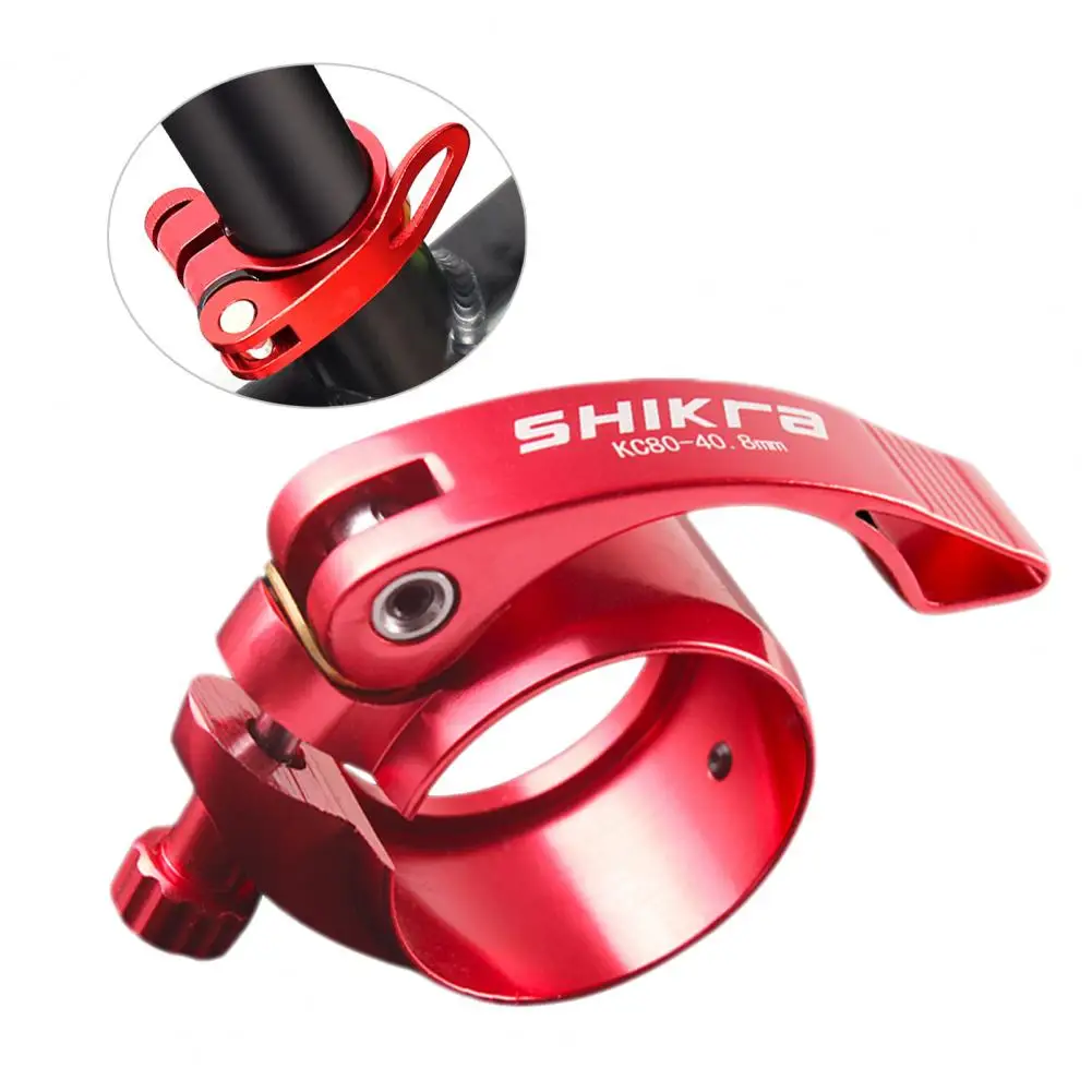 

Indeformable High Hardness Easy Installation Bike Seatpost Clamp for Bike Refit