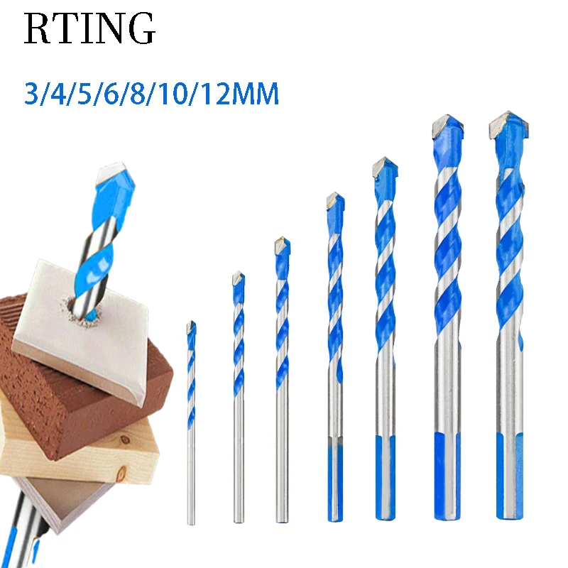 Профессиональные сверла из карбида вольфрама используются для сверления стекла