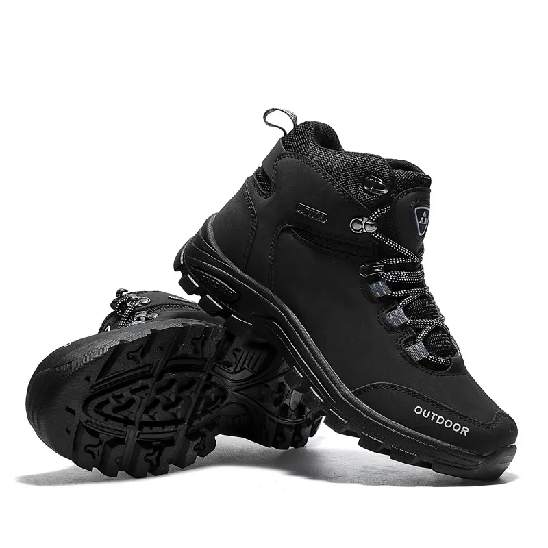 Мужские треккинговые ботинки сезон осень зима альпинистские с высоким берцем