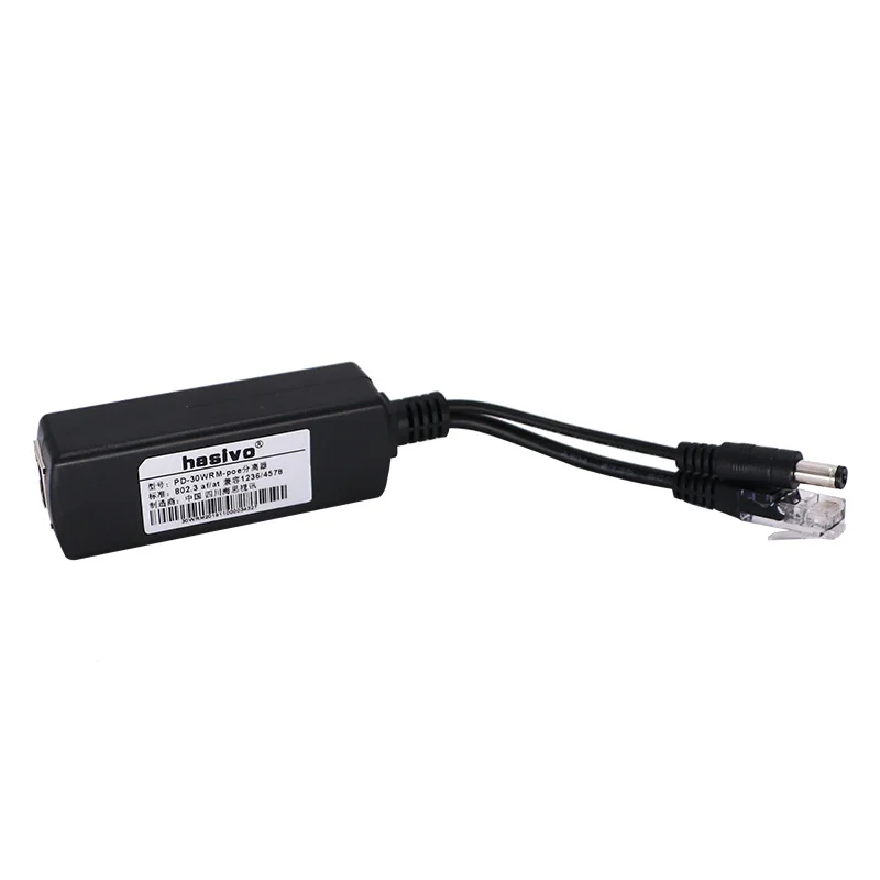 Активный сплиттер POE 48V to 12V 15W IEEE802.3af/at