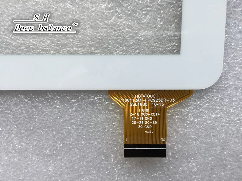 

Suitable for 7-inch original tablet computer touch screen C186112A1-FPC925DR-03 capacitive digital glass panel sensor outer scre