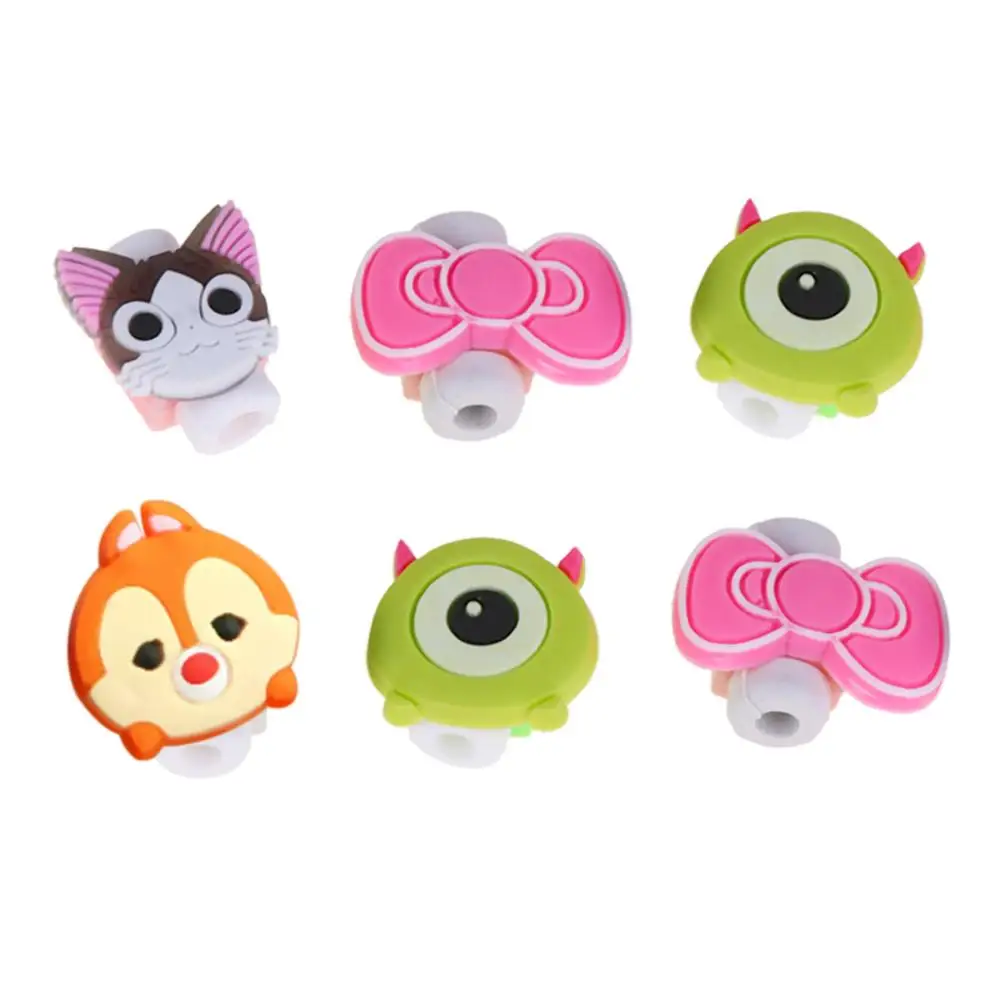 

Pvc Cute Data Winder Cartoon Cable Protector Durable Data Cable Protective Cover Charging Winder Color Opp Bag Packaging