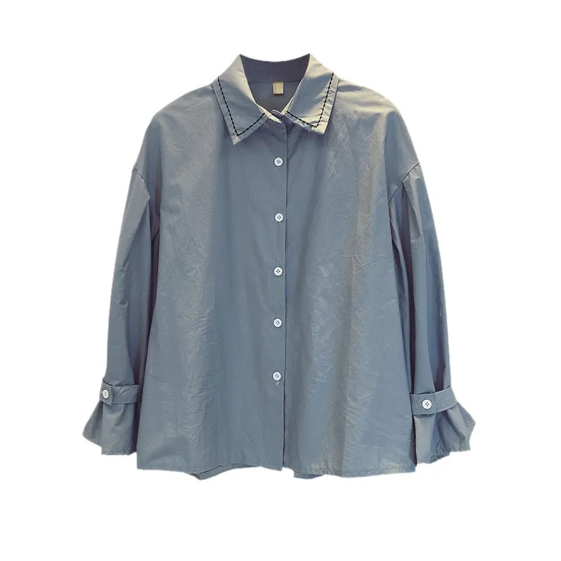 

Autumn Spring Blouses Shirts Women Slim Casual Shirts Ladies Loose Blouses x