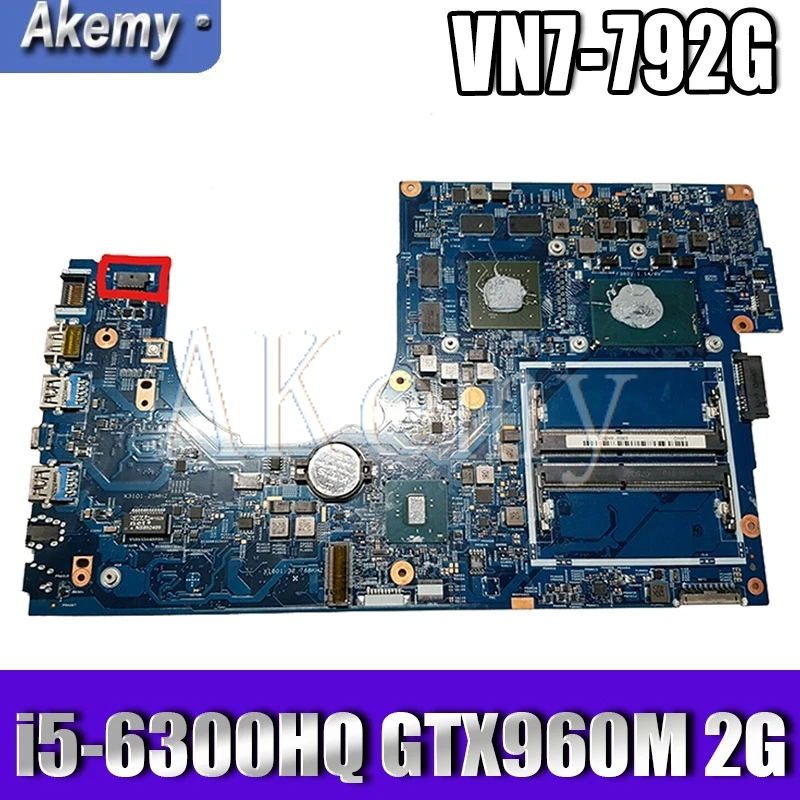 

VN7-792G материнских плат REV: 2,3 для Acer VN7-792 VN7-792G Материнская плата ноутбука VN7-792 материнская плата VN7-792G материнская плата