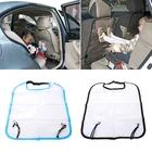 Защитный чехол для спинки автомобильного сиденья для детей, Детский чехол для автомобильного сиденья с защитой от грязи и грязи, подушка, коврик, накладка, автомобильные аксессуары