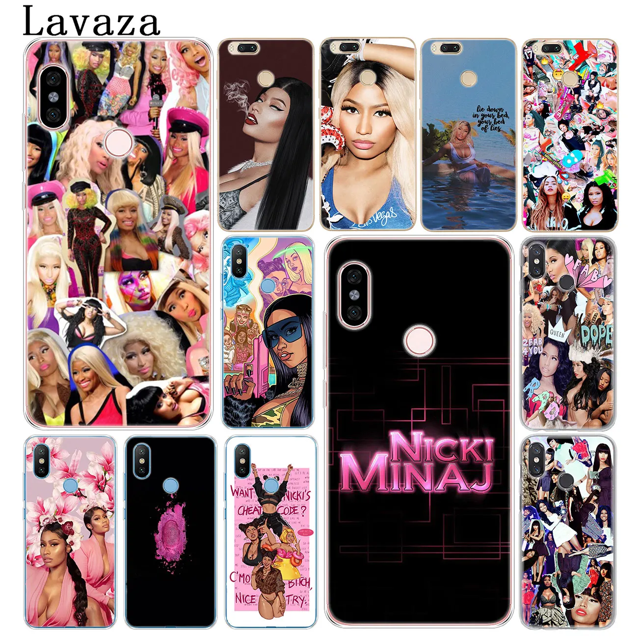 Твердый чехол для телефона Lavaza Rap singer Nicki Minaj Xiaomi Redmi 8A 7A 6A 5A K20 K30 Note 8 8T 7 5 6 Pro чехлы |
