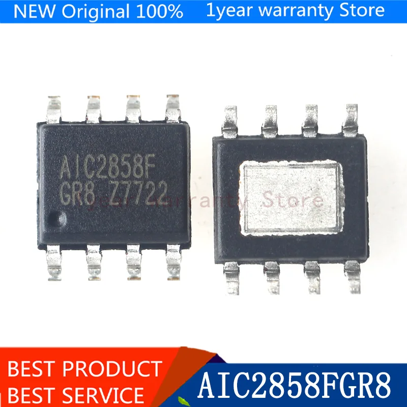 

{ New original } 5pcs AIC2858F AIC2858 AIC2858FGR8 SOP-8