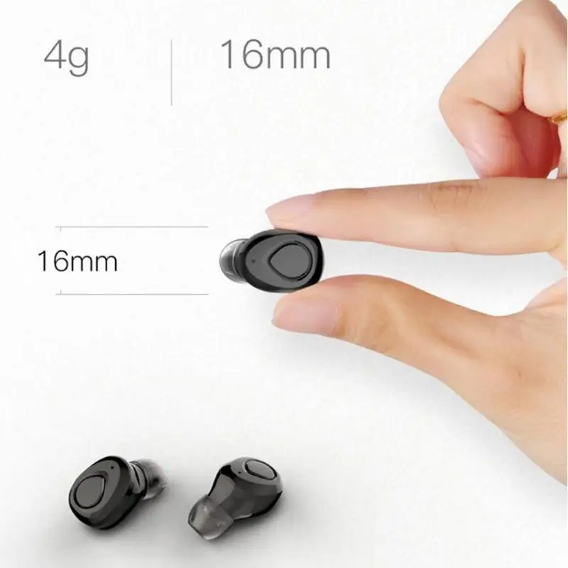 

X18 Mini TWS Bluetooth Earbuds True Wireless Stereo HiFi Sport Earphones with Charging Box 122+-3dB Sensitivity High Quality