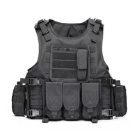 tactical vest with molle attachment system versatile outdoor adventure gear for fishing hunting paintball field training