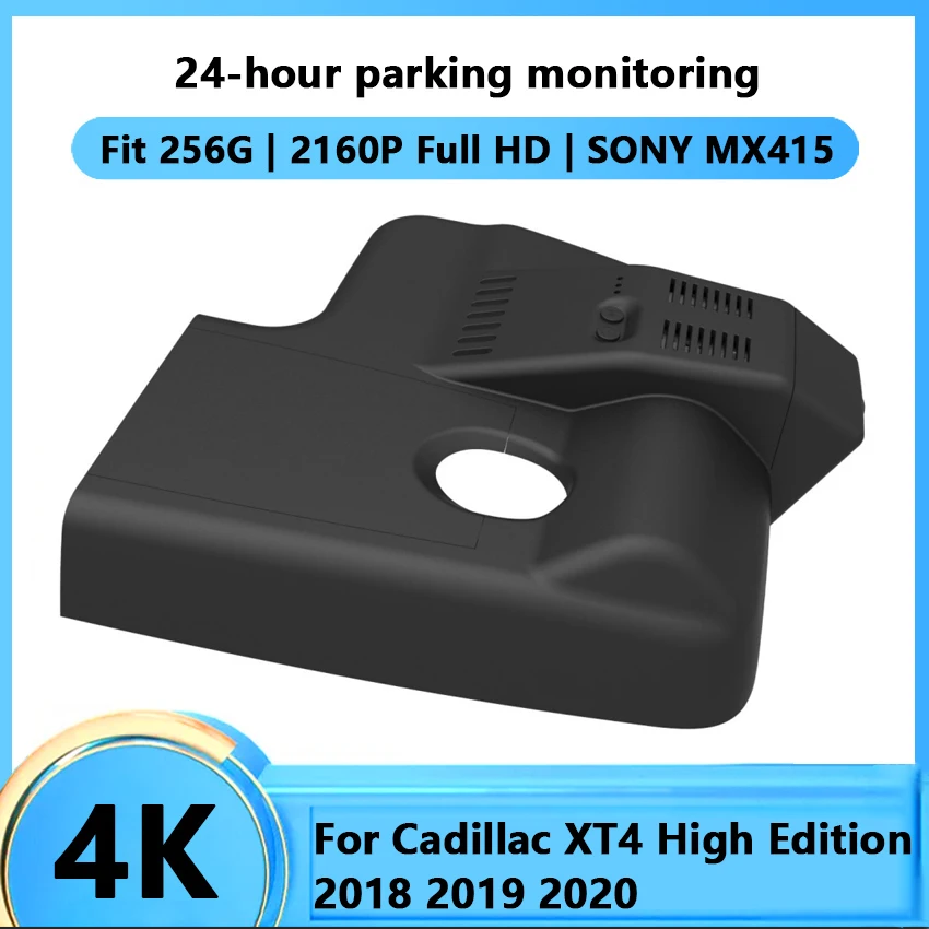 4K Car DVR Wifi Video Recorder Dash Camera For Cadillac XT4 High Edition 2018 2019 2020 high quality Night vision Full HD 2160P