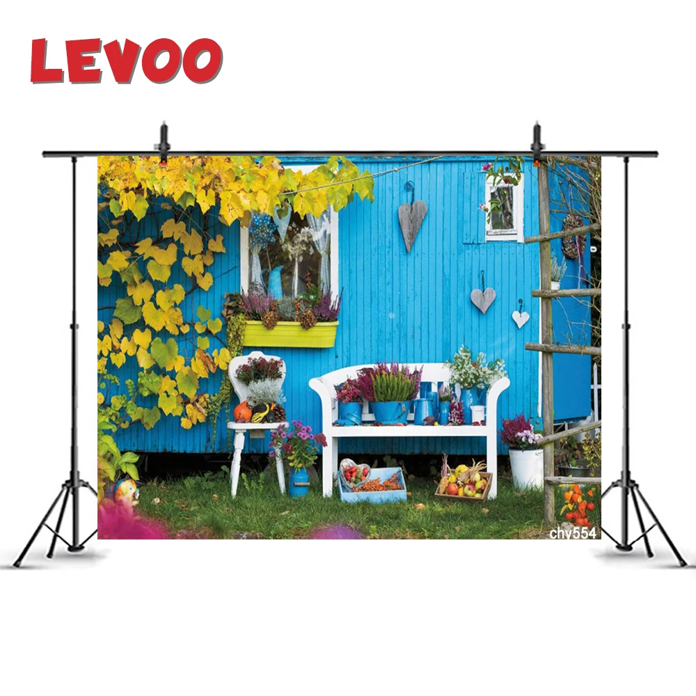 

LEVOO фотография Фон идиллическое осеннее украшение садовый фон Фотографическая фотокамера фотозона фотостудия винил