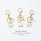 Забавный корги собака свинка попка милый брелок металлический брелоки животные для Аксессуары для Airpods девочки автомобиль сумка Подвеска подарок для BF GF