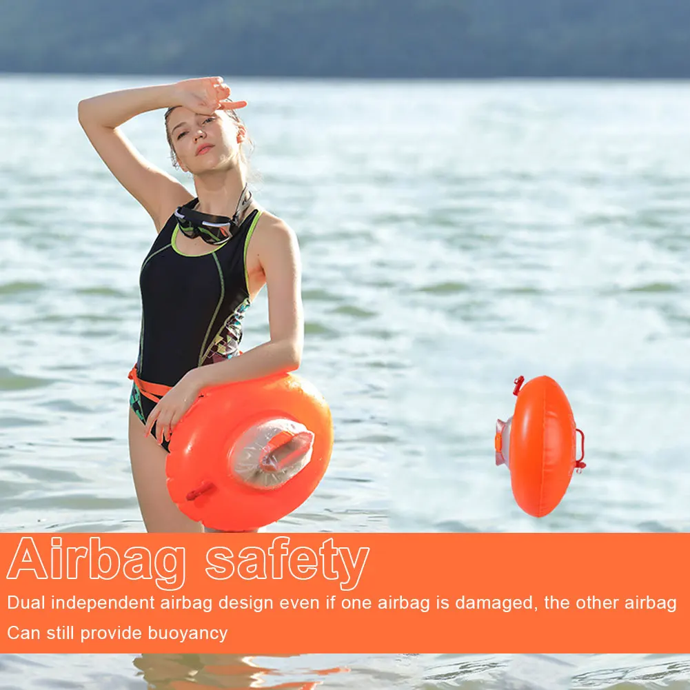 ПВХ плавающий буй безопасный поплавок Воздушная сухая сумка буксировочный
