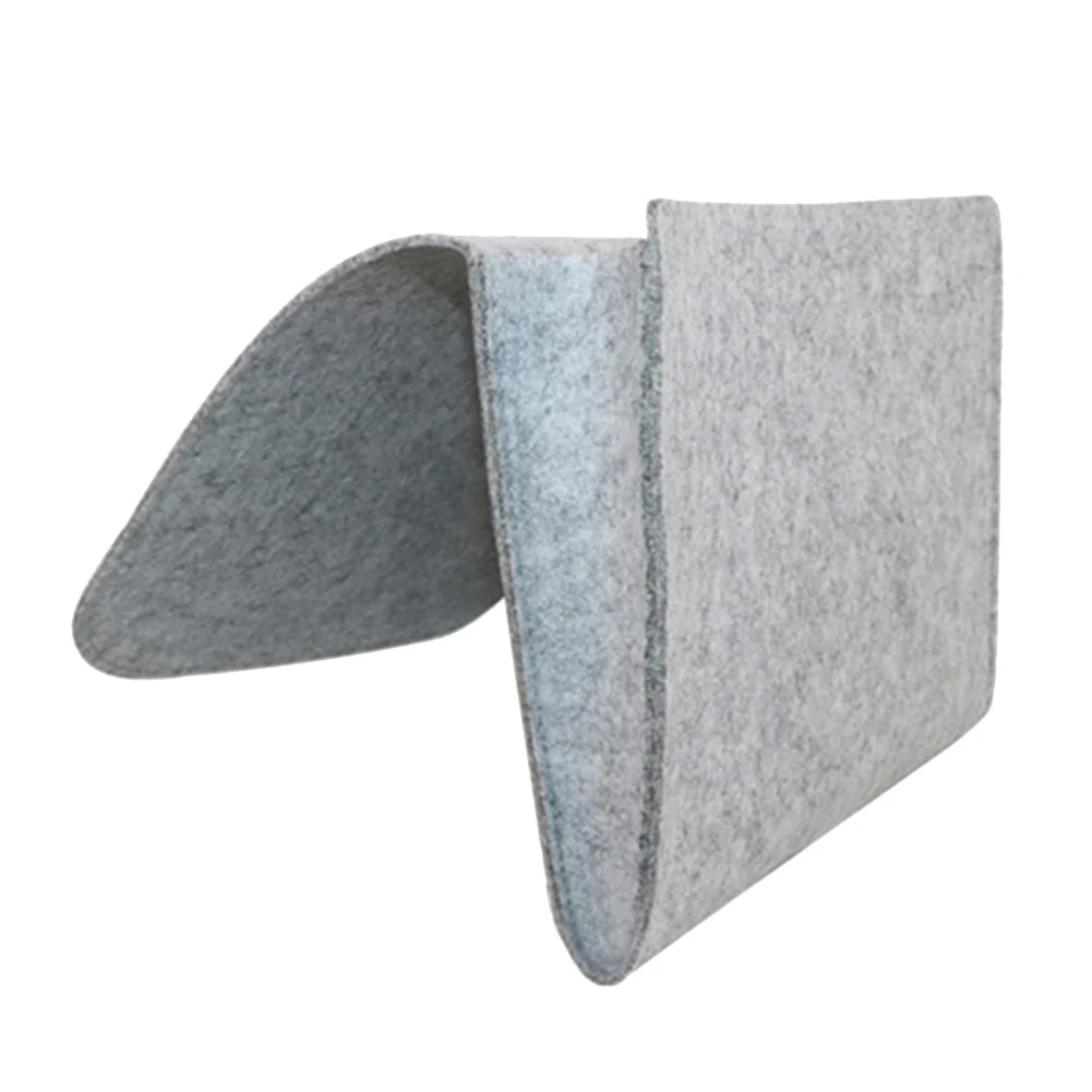 Light Grey Without H Карман для кровати Органайзер прикроватная коробка войлочная кровать Органайзер Сумка карманы для организации планшета журнал мобильного телефона P7Ding - Цвет: Light Grey Without H