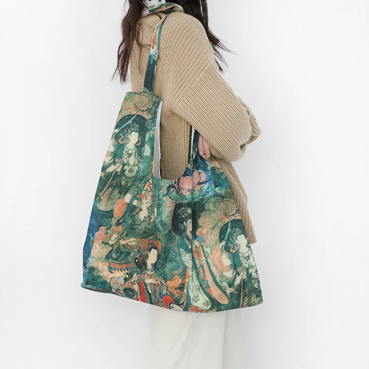 Брендовая женская сумка через плечо регулируемая холщовая тоут индивидуальная